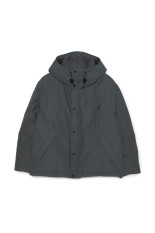 Double Peak Short Down Parka - Charcoal (N25FA105)