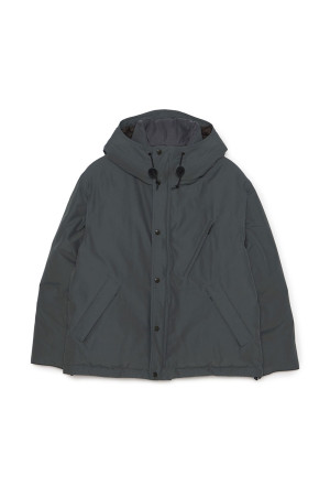 Double Peak Short Down Parka - Charcoal (N25FA105)