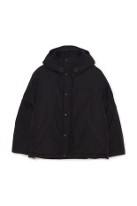 Double Peak Short Down Parka - Black (N25FA105)