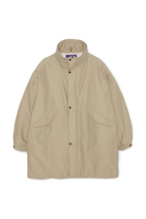Double Peak Field Down Coat - Beige (N25FB106)