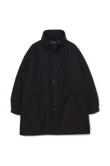 Double Peak Field Down Coat - Black (N25FB106)