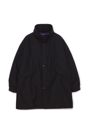 Double Peak Field Down Coat - Black (N25FB106)