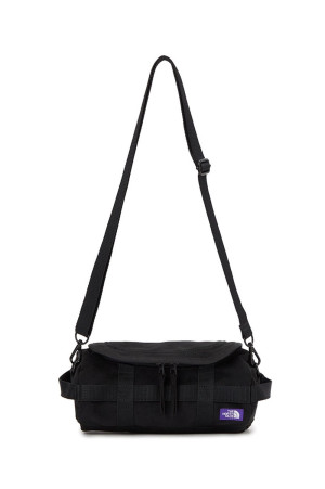 Synthetic Leather Demi Duffle Bag - Black (N26FU015)