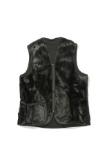 Warm Pile Waistcoat Zip-in Liner - SAGE (MLI0004)