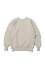 REVERSE WEAVE 2nd PATENT CREW NECK SWEATSHIRT - SILVER GRAY (C3-Q042)