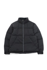 Dope Dyed Ripple Nylon Down Jacket - DEEP CHARCOAL (GL26330)