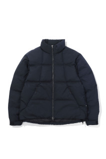 Dope Dyed Ripple Nylon Down Jacket - DARK NAVY (GL26330)