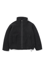Deep Pile Fleece Jacket - ESPRESSO (GL36338)
