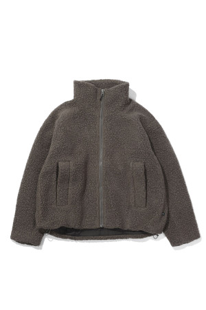 Deep Pile Fleece Jacket - MOREL (GL36338)