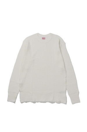 Thermal King Waffle Crewneck L/S - OFF (#52017)