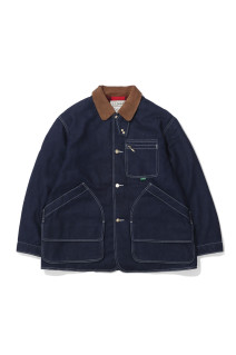 Bean’s  Field Coat Fleece Lined  Indigo - BLUE (6575-6041)