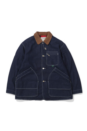Bean’s  Field Coat Fleece Lined  Indigo - BLUE (6575-6041)