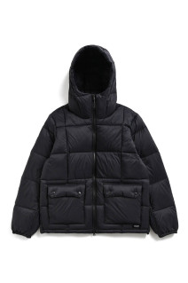 MOUNTAIN PACKABLE BOLLUME DOWN PARKA - BLACK (TAION-106VZMT)