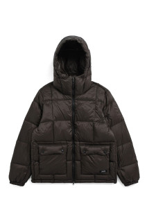 MOUNTAIN PACKABLE BOLLUME DOWN PARKA - D.CHOCO (TAION-106VZMT)