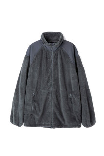 LEVEL3 SHAGGY JACKET - BLACK (WT262-06-Q4)