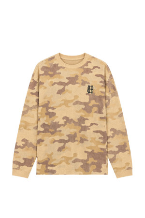 BH WAFFLE LS TEE - CAMO (BR26AW-T7002)