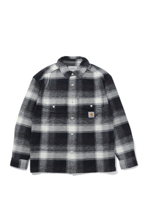L/S Esterson Shirt - Esterson Check / Dark Navy (I037139)
