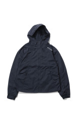 Crinkled Tech Windbreaker - Dark Navy (DIMED1FA261NVY)