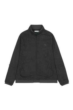 BUTTON JACKET -  CHARCOAL  (SG26FWOTJK004)