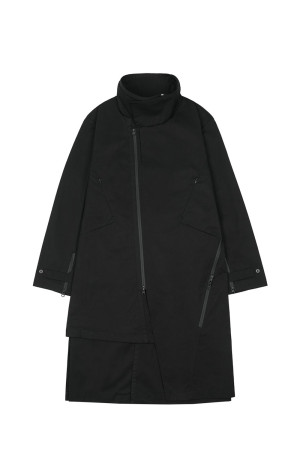 DUAL STRUCTURE COAT -  BLACK  (SG26FWOTCT002)
