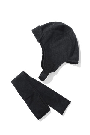 MUFFLER TROOPER HAT -  CHARCOAL  (SG26FWACHO001)