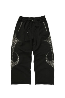 IRON STEEL FOCUS SWEATPANTS - BLACK (TC26PT3501)