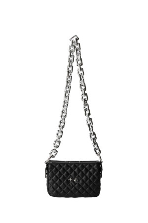 MINI TC QUILTING BIG CHAIN BAG - BLACK (TC26AC3601)