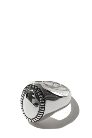 Oval Mirror Ring / Silver (XOR018)