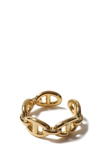 Anchor Chain Ring / Gold (XOR069-G)