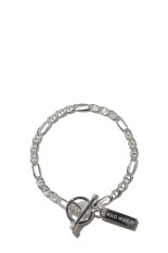 Figaro Gucci Link Bracelet -4mm- / Silver (XOB126-17)