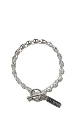 Cut Caviar Link Bracelet -5mm- / Silver (XOB127-19)