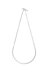 Venetian Link Necklace / Silver (XON039-60)