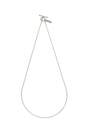 Tiny French Rope Link Necklace / Silver (XON042-50)