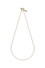 Tiny French Rope Link Necklace / Gold (XON042-50G)