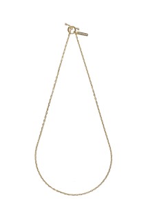 Tiny Solid Anchor Link Necklace / Gold (XON046-50G)