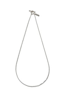 Oval Cut Necklace / Silver (XON056-50)