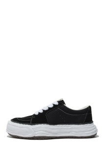 ERIC/ SUEDE x CANVAS Low-Top / BLACK (A16FW701)*