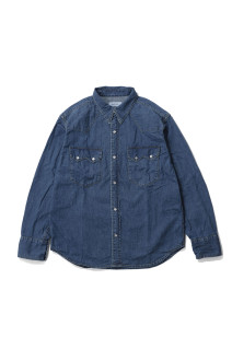 DENIM SHIRT H.WASH / INDIGO