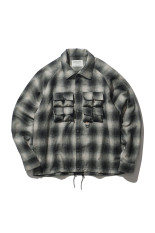 Phishing PKT. Shirt / Gray Check (MTR4409)