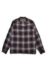 T.Rayon Ombre Open Collar Shirt / BRT (MDFBF09501)