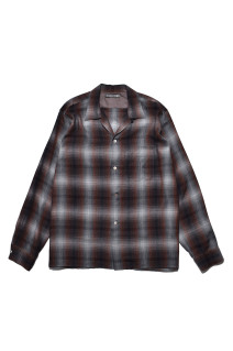 T.Rayon Ombre Open Collar Shirt / BRT (MDFBF09501)