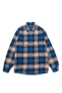 Heavy Cotton Flannel Ombre Work Shirt / BPT (MDFBF09503)