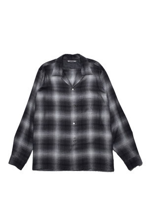 T.Rayon Ombre Open Collar Shirt / BLT (MDFBF09501)