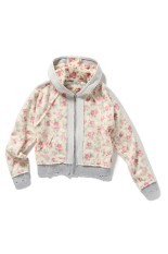 Floral Hoodie - WHITE (12603060500)