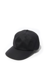 COTTON GABA 6PANEL CAP - BLACK (MEYYYY108C(FW26))