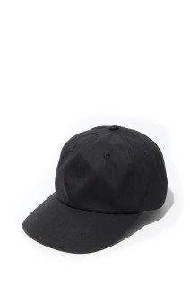 COTTON GABA 6PANEL CAP - BLACK (MEYYYY108C(FW26))