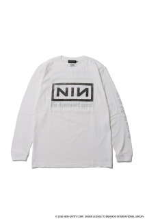 Nine Inch Nails LS shirts - WHITE (26NIN202W)