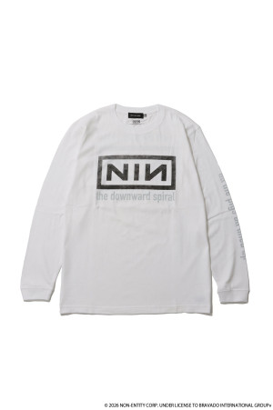Nine Inch Nails LS shirts - WHITE (26NIN202W)