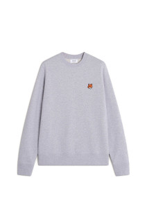 FOX HEAD REGULAR SWEATSHIRT - LIGHT GREY MELANGE (PM00303KM0340)