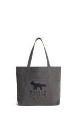 PROFILE FOX LARGE TOTE -  WASHED BLACK  (MRUBT15WD4032)